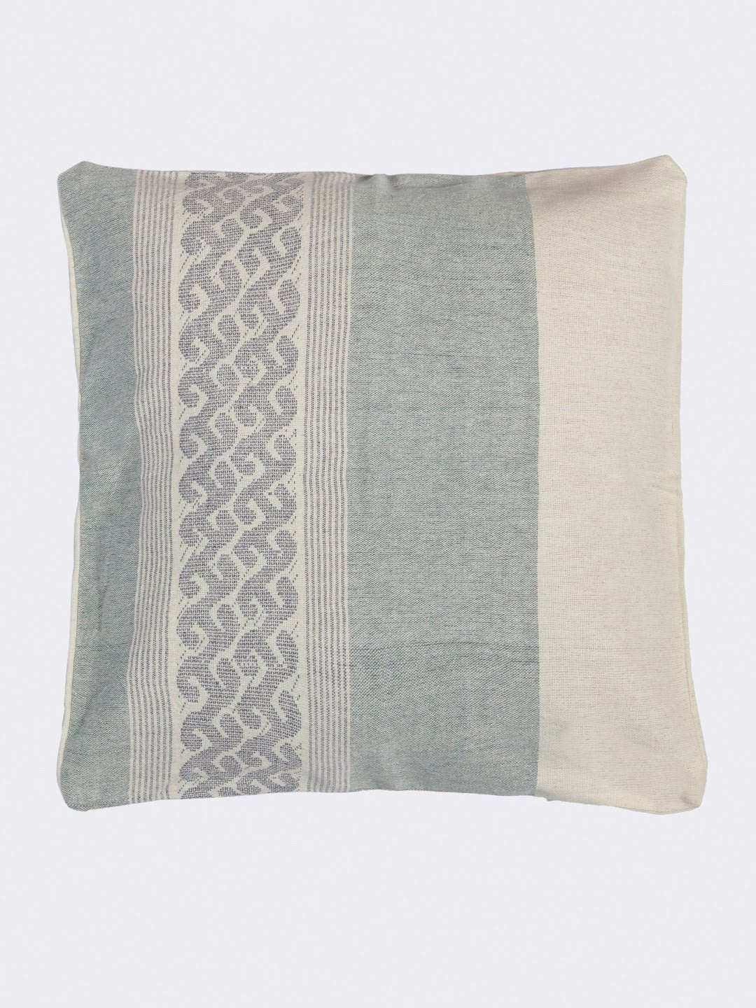 Sea Green Cotton Cushion Covers - Pack of 1 | SHOBITAM