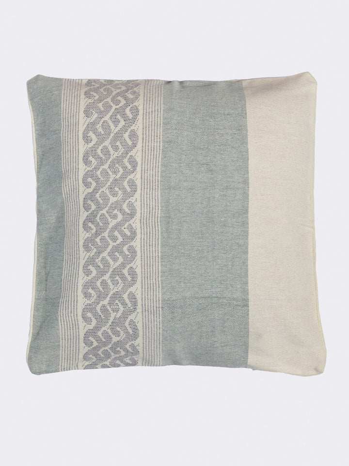 Sea Green Cotton Cushion Covers - Pack of 1 | SHOBITAM