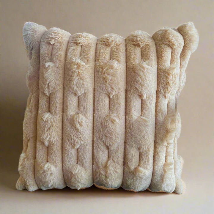 Mirabella Cushion Covers, Sand Color | SHOBITAM