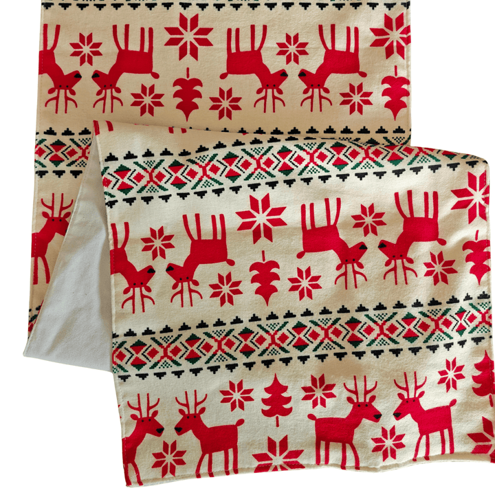 Jolly Christmas Print Table Runner | SHOBITAM