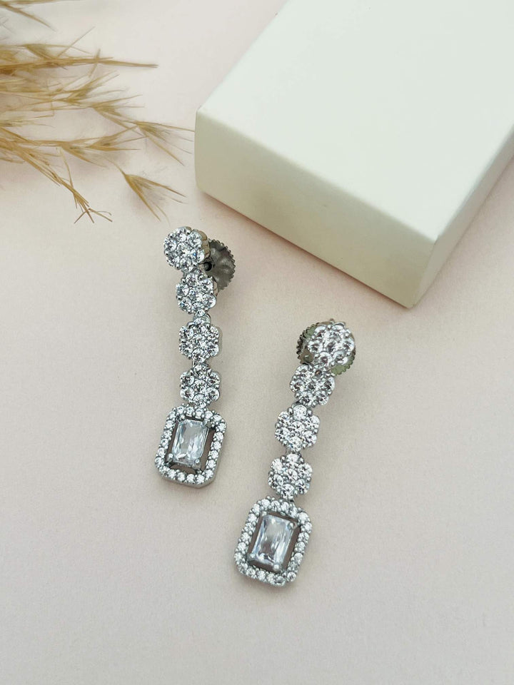Luxury Two Layer Diamond Look Jewellery Set | SHOBITAM