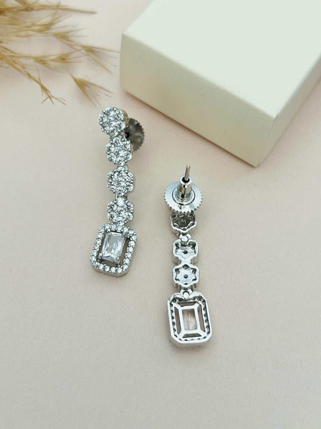 Luxury Two Layer Diamond Look Jewellery Set | SHOBITAM