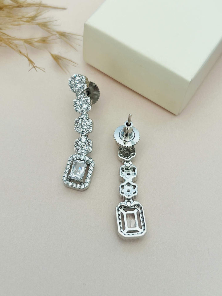 Luxury Two Layer Diamond Look Jewellery Set | SHOBITAM