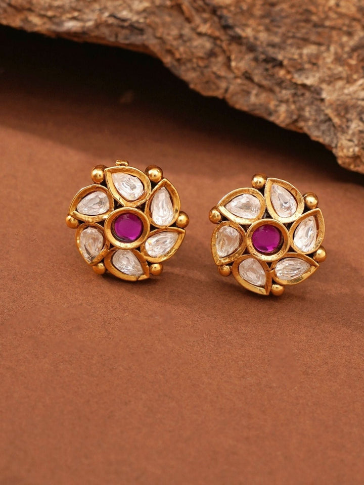 Choker Necklace Set Gold Plated | SHOBITAM