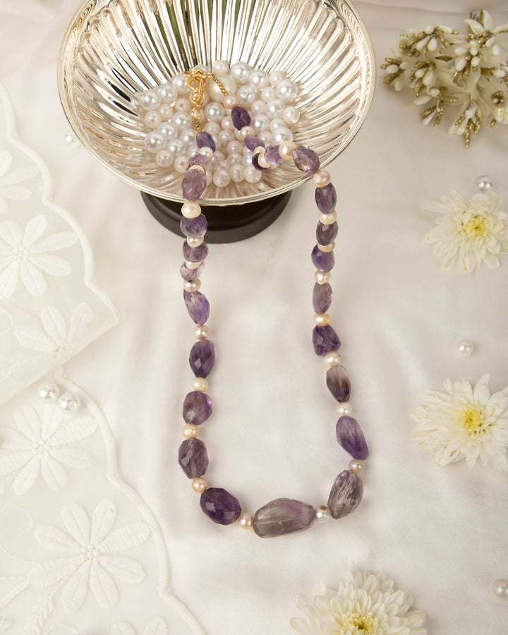 Amethyst Imperial Mala | SHOBITAM