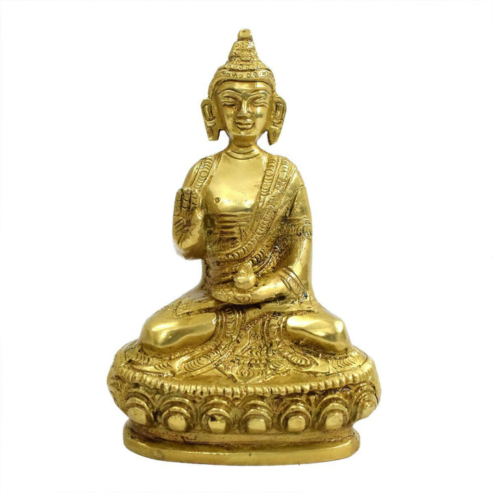 BRASS BUDDHA IDOL 5*3*2 | SHOBITAM