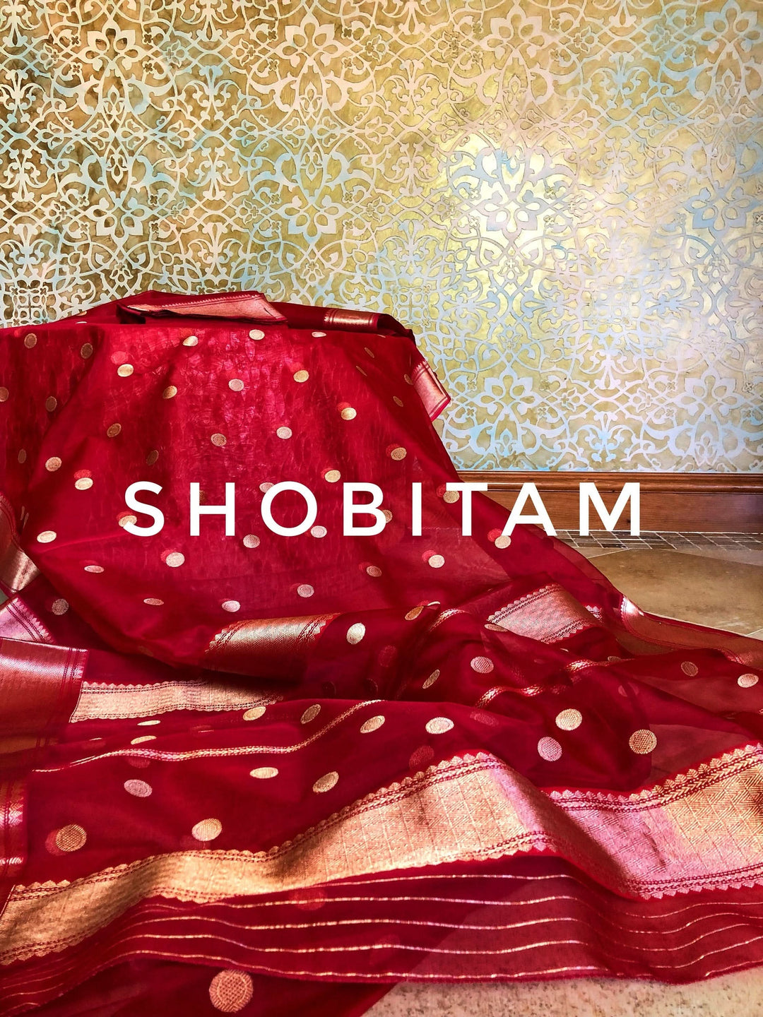 Chanderi Silk Saree | Original Sridevi Exclusive Saree I Bollywood Saree I Exquisite Statement Sari! Shobitam Sarees