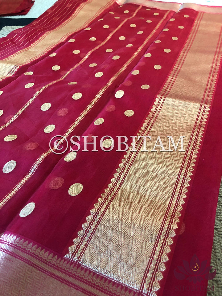 Chanderi Silk Saree | Original Sridevi Exclusive Saree I Bollywood Saree I Exquisite Statement Sari! Shobitam Sarees