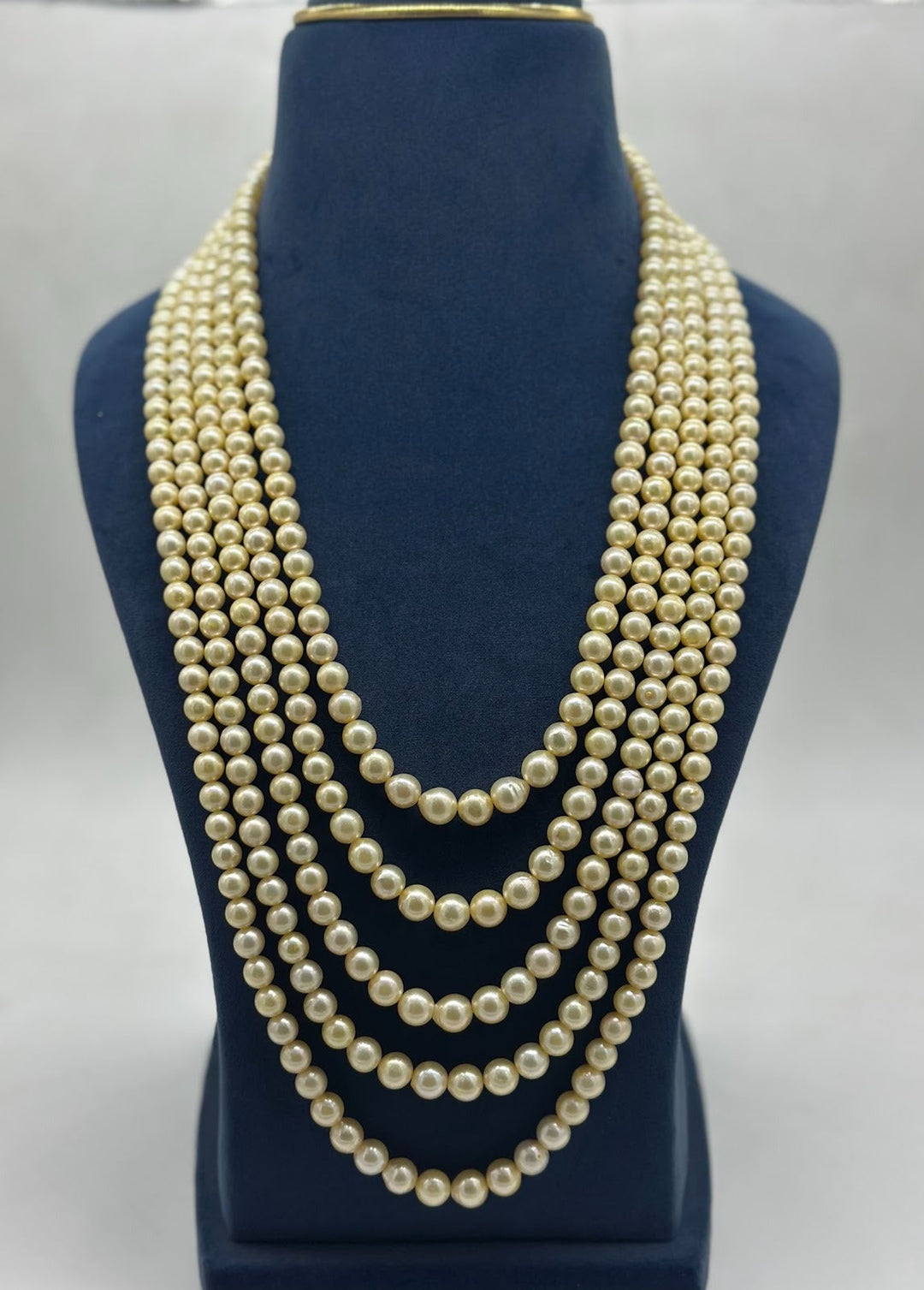 Royale South Sea Authentic Pearls Necklace | SHOBITAM