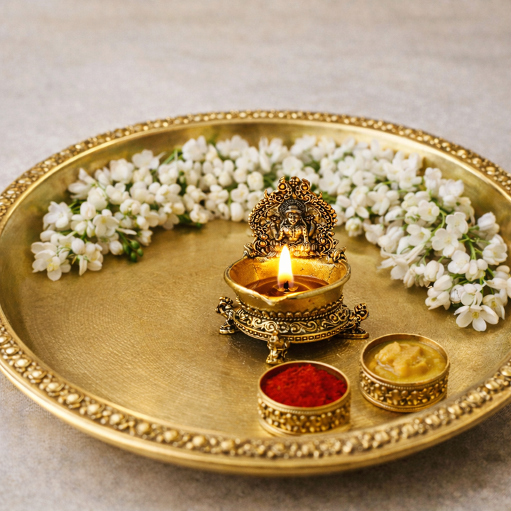 Brass Divya Lakshmi Diya