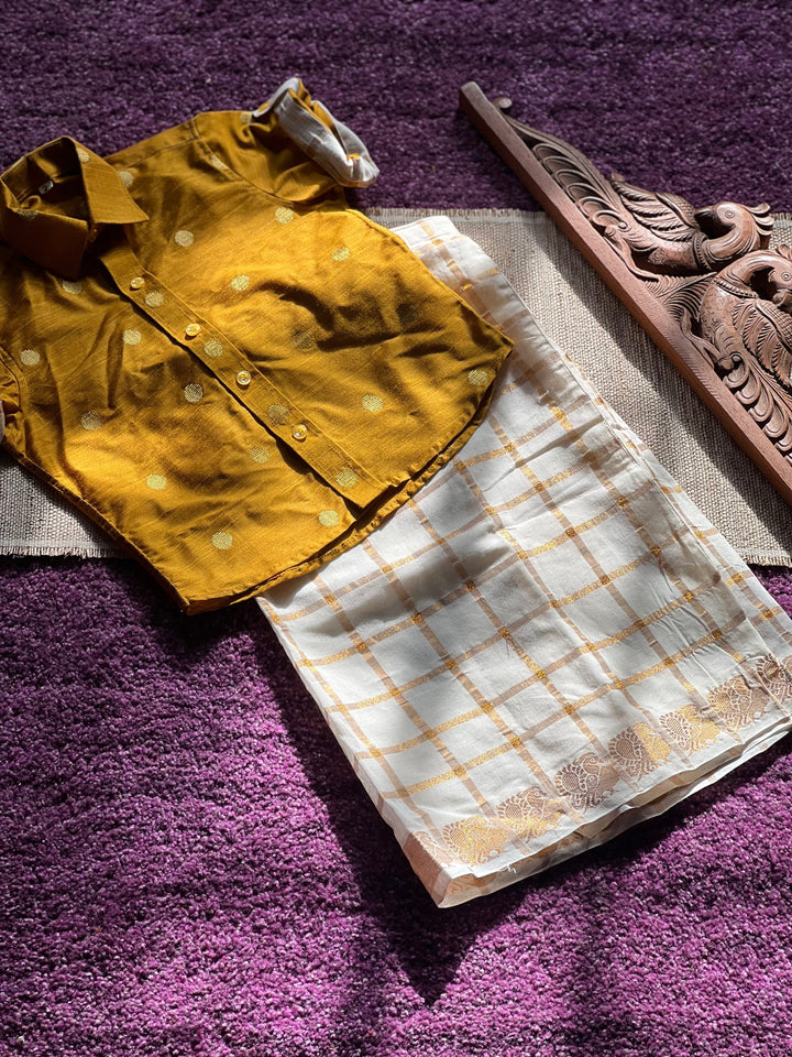 Boys Dhoti and Shirt - Express | SHOBITAM
