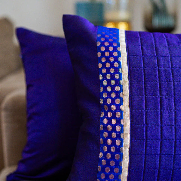 Imperial Purple Cushion Cover, 16" x 16", Pack of 1