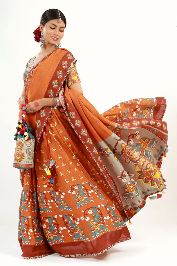 Ishwari Lehenga (Set of 3) | SHOBITAM