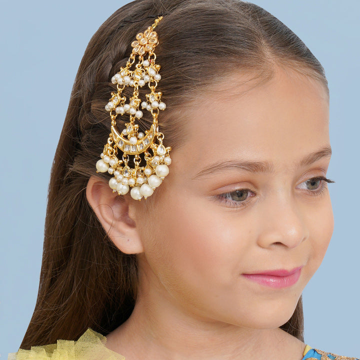 Kundan Passa/Jhoomar for Kids | SHOBITAM