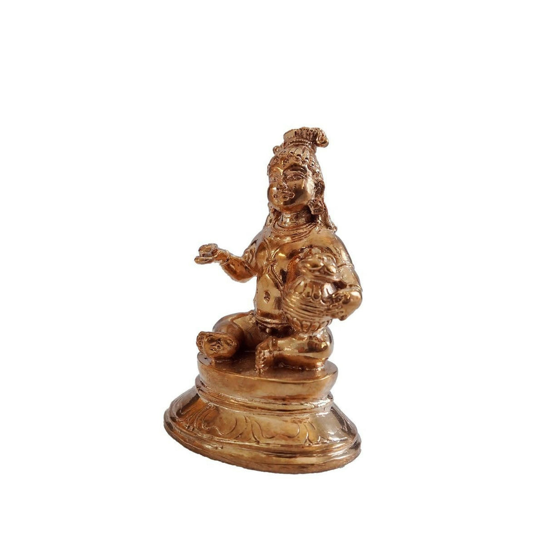 PANCHALOHA BUTTER KRISHNA IDOL | SHOBITAM