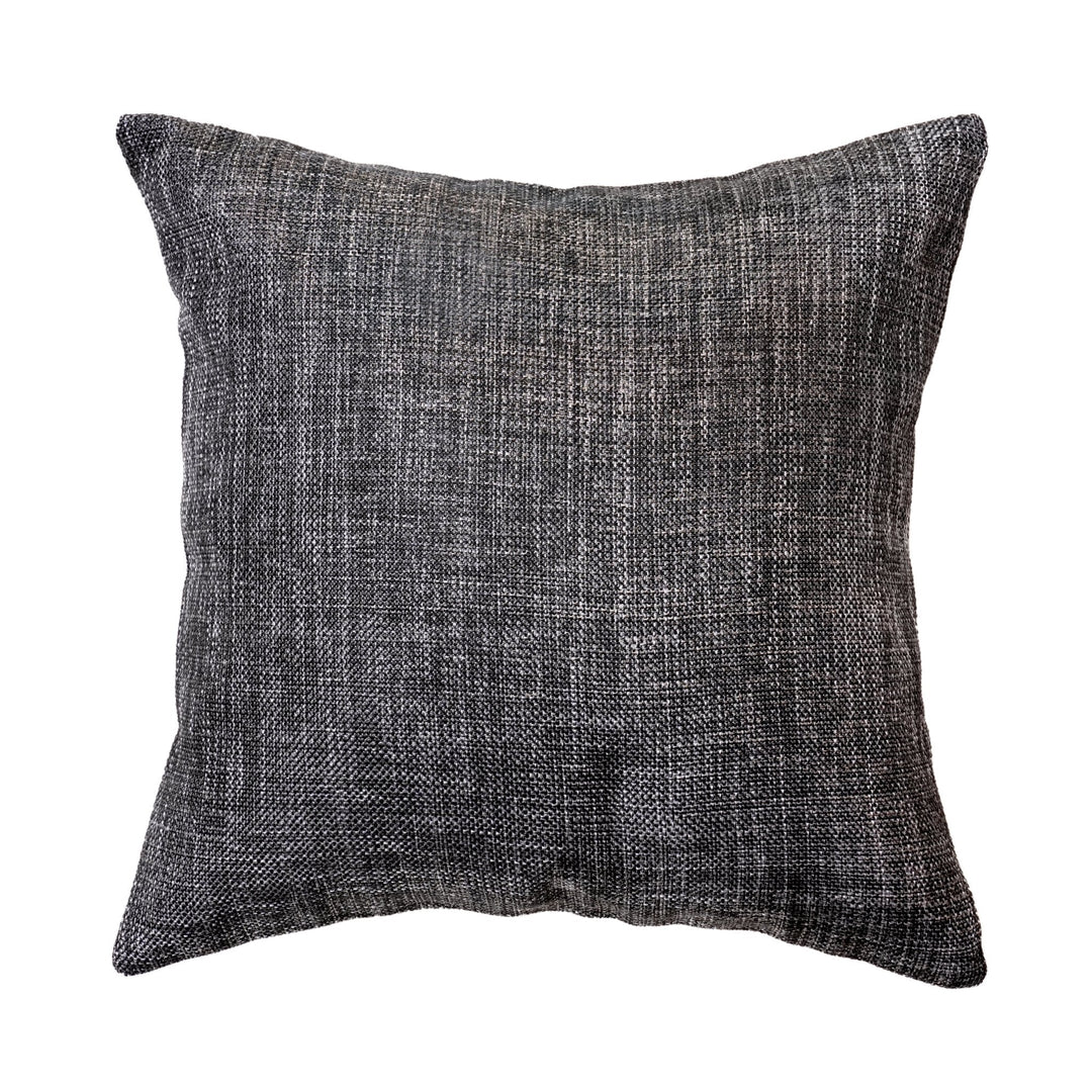 Charcoal Story Cushion Covers, 16" x 16", Pack of 2-SHOBITAM