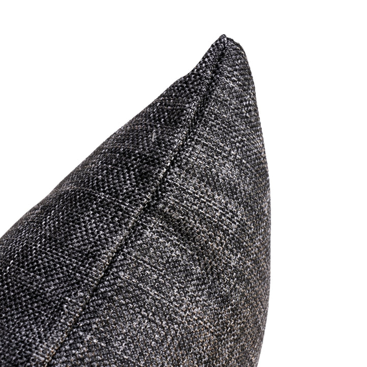 Charcoal Story Cushion Covers, 16" x 16", Pack of 2-SHOBITAM