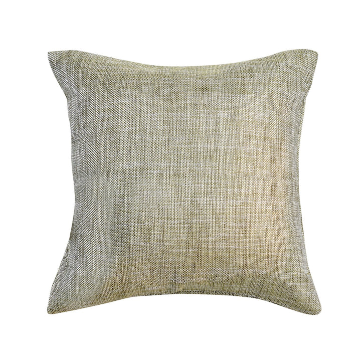 Sadaa Olive Cushion Covers, 16" x 16", Pack of 2-SHOBITAM
