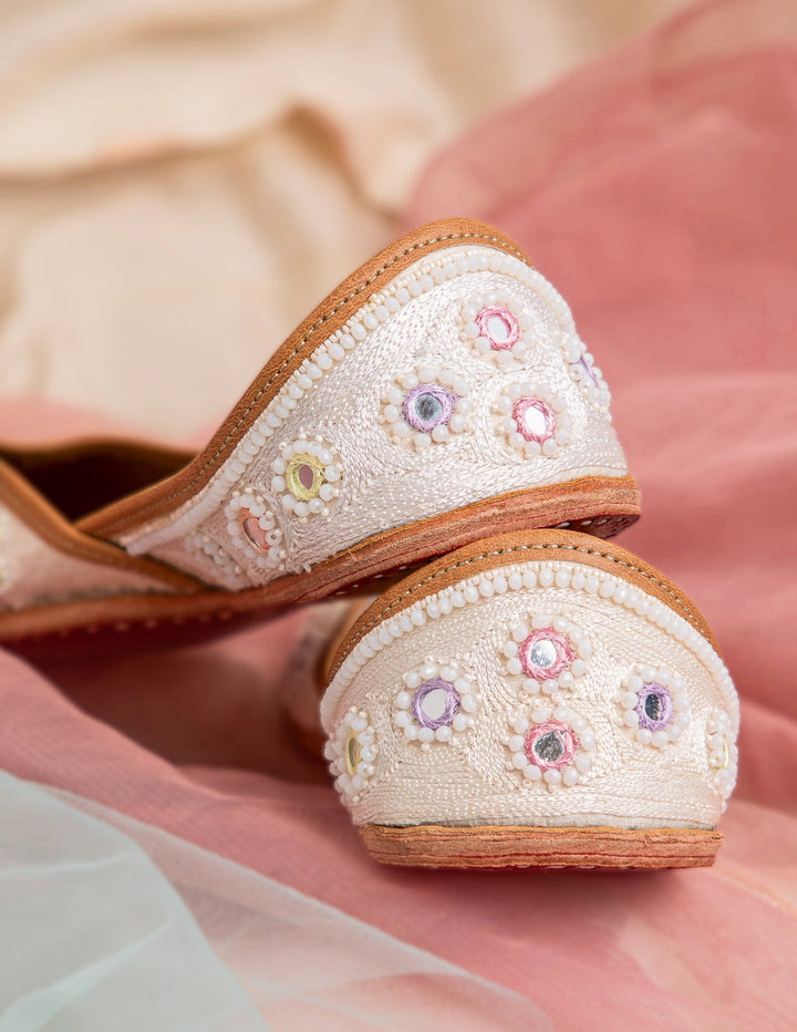 MIRA Juttis with Mirror work and Embroidery