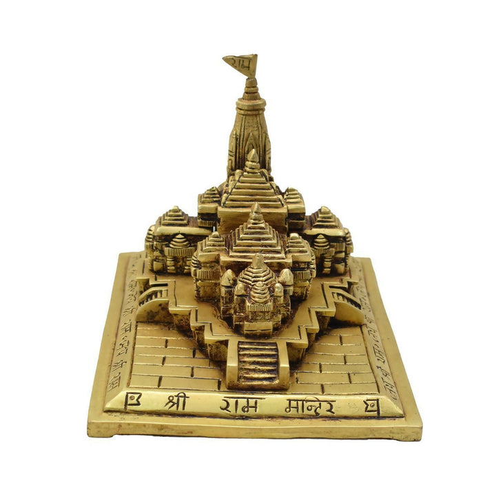 BRASS AYODHYA RAMA MANDIR 5*7*5 | SHOBITAM