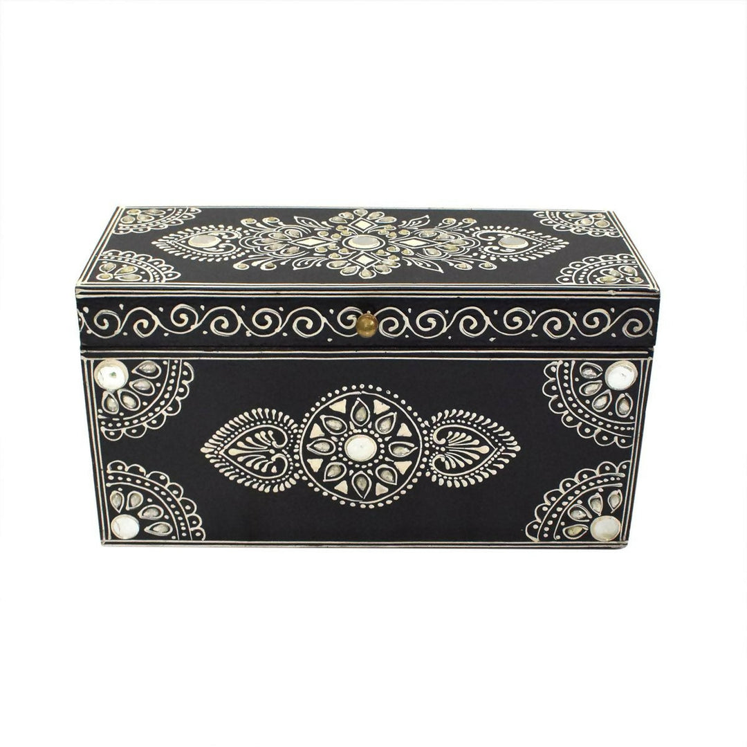 WOODEN PAINTED BOX | SHOBITAM
