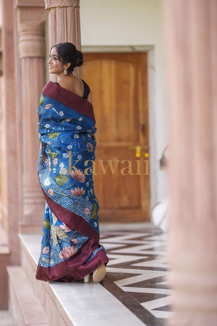 Vapika Batik Saree| SHOBITAM