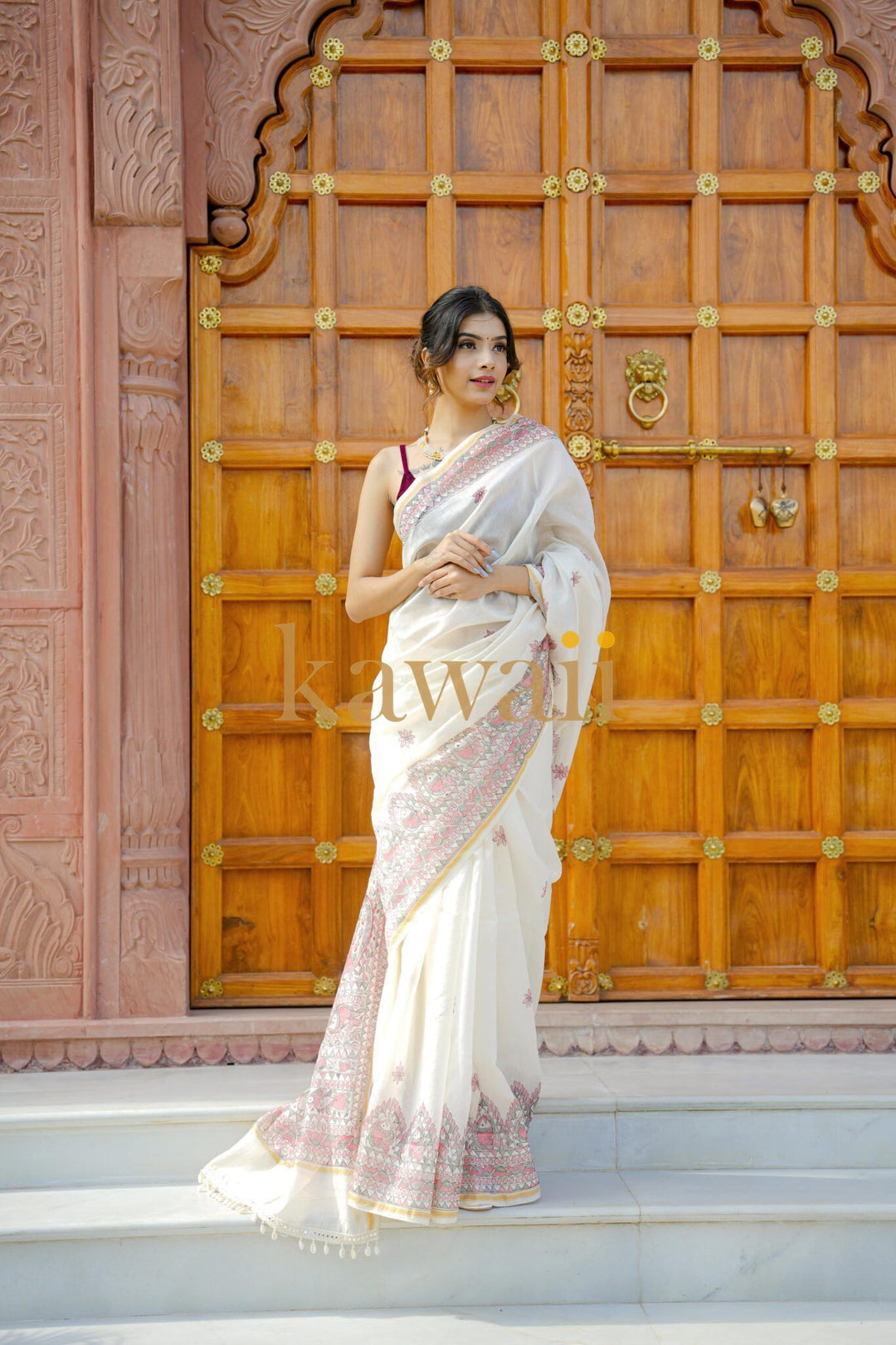 Milan Madhubani Saree | SHOBITAM