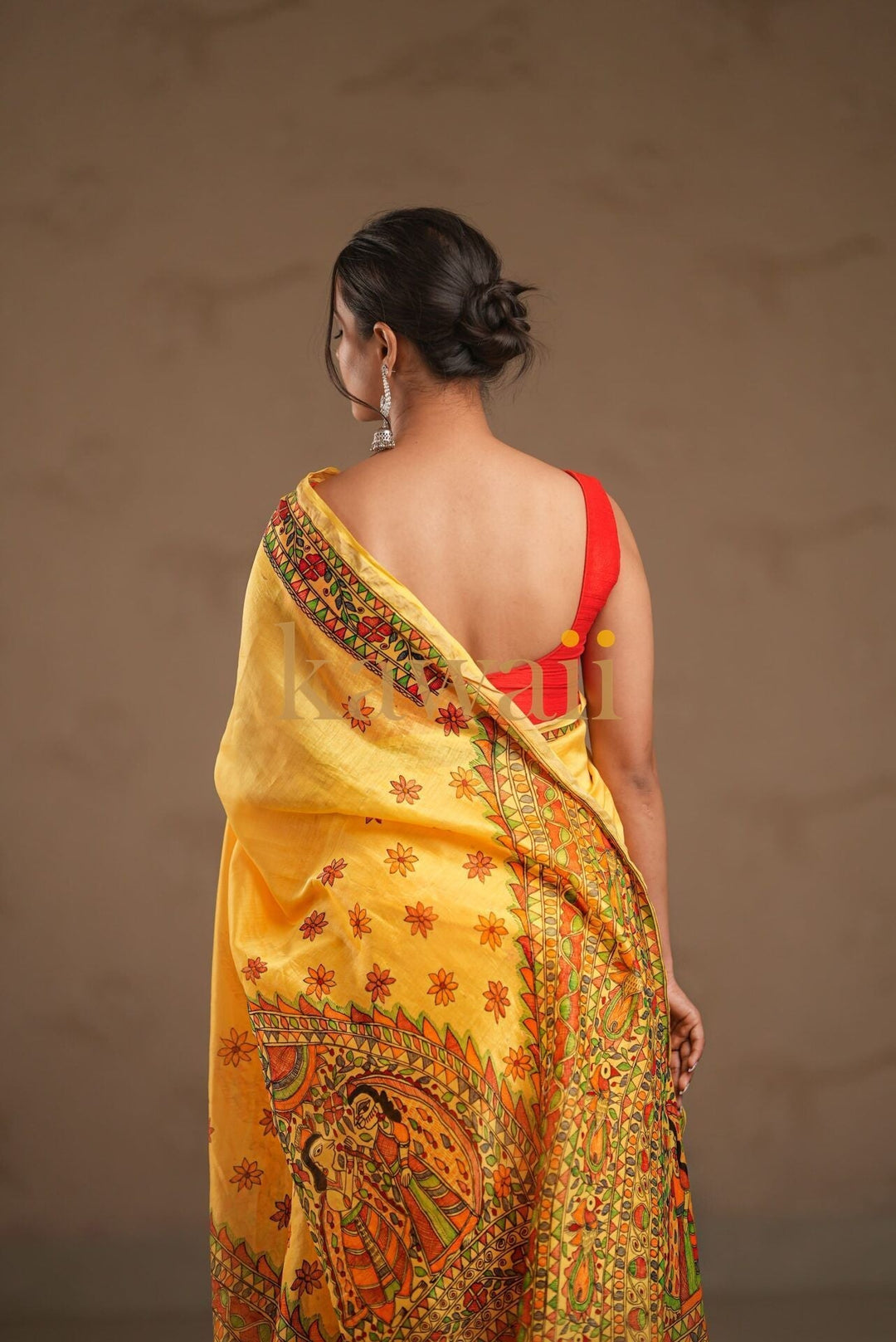 Gaatha Madhubani Saree  | SHOBITAM