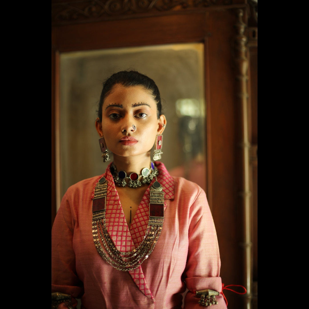 Queen's Glasswork Necklace | SHOBITAM