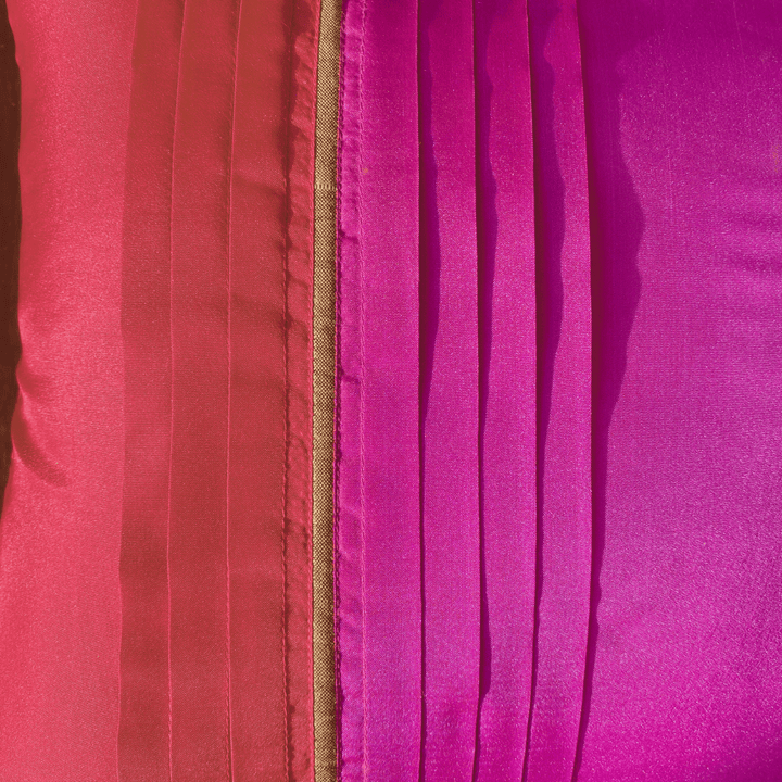 Rangeela Pink Cushion Cover, 16" x 16",Pack of 1 | SHOBITAM