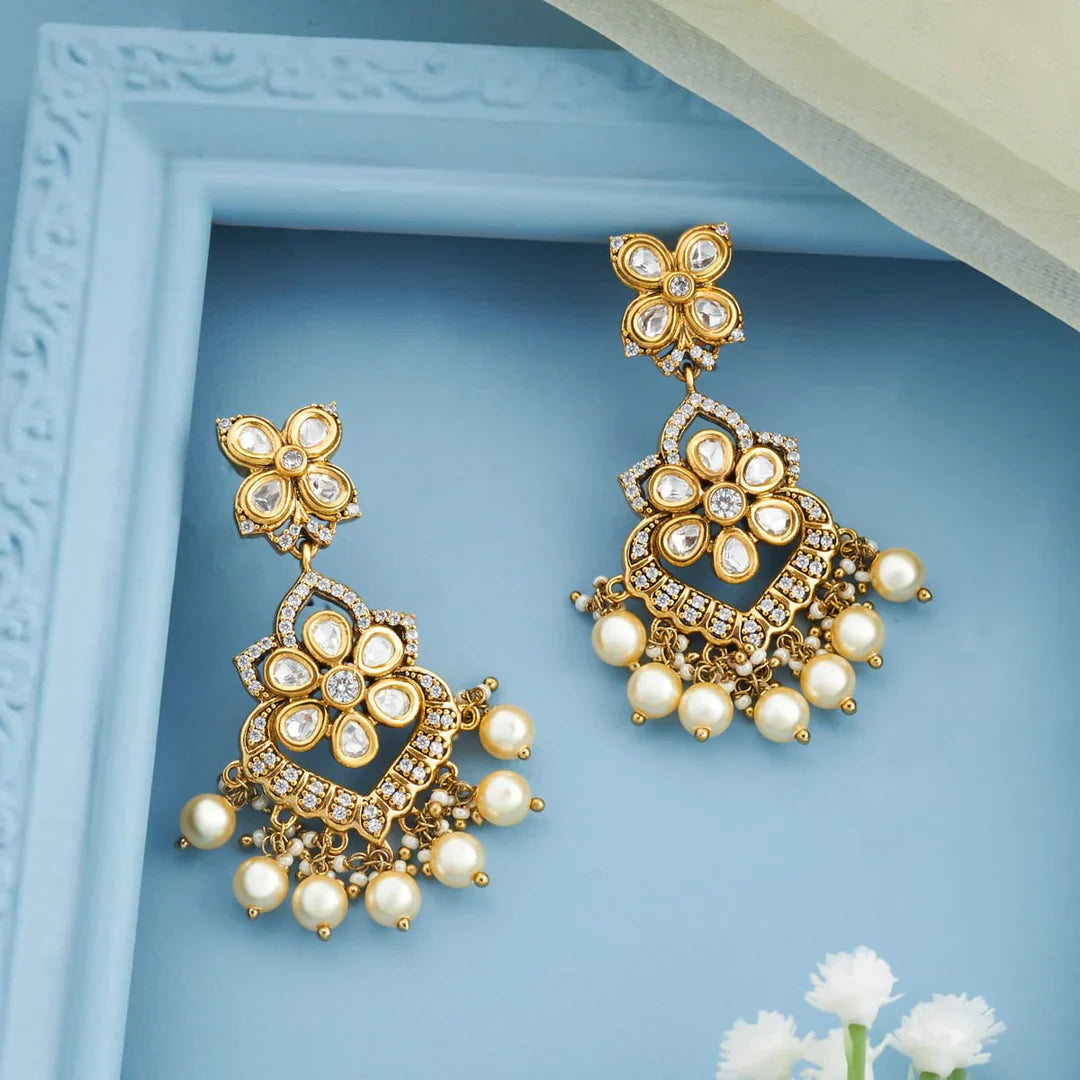 Kundan Earring| SHOBITAM