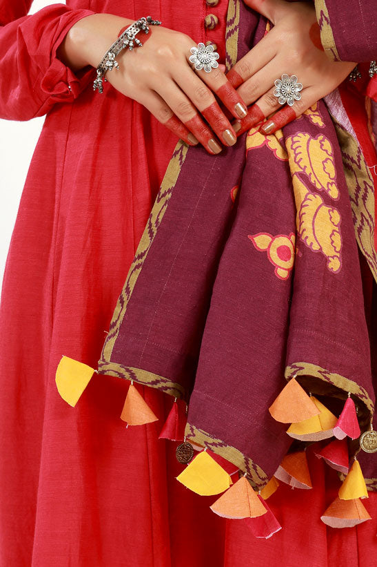 Lakshmi Anarkali Set (set of 2) | SHOBITAM