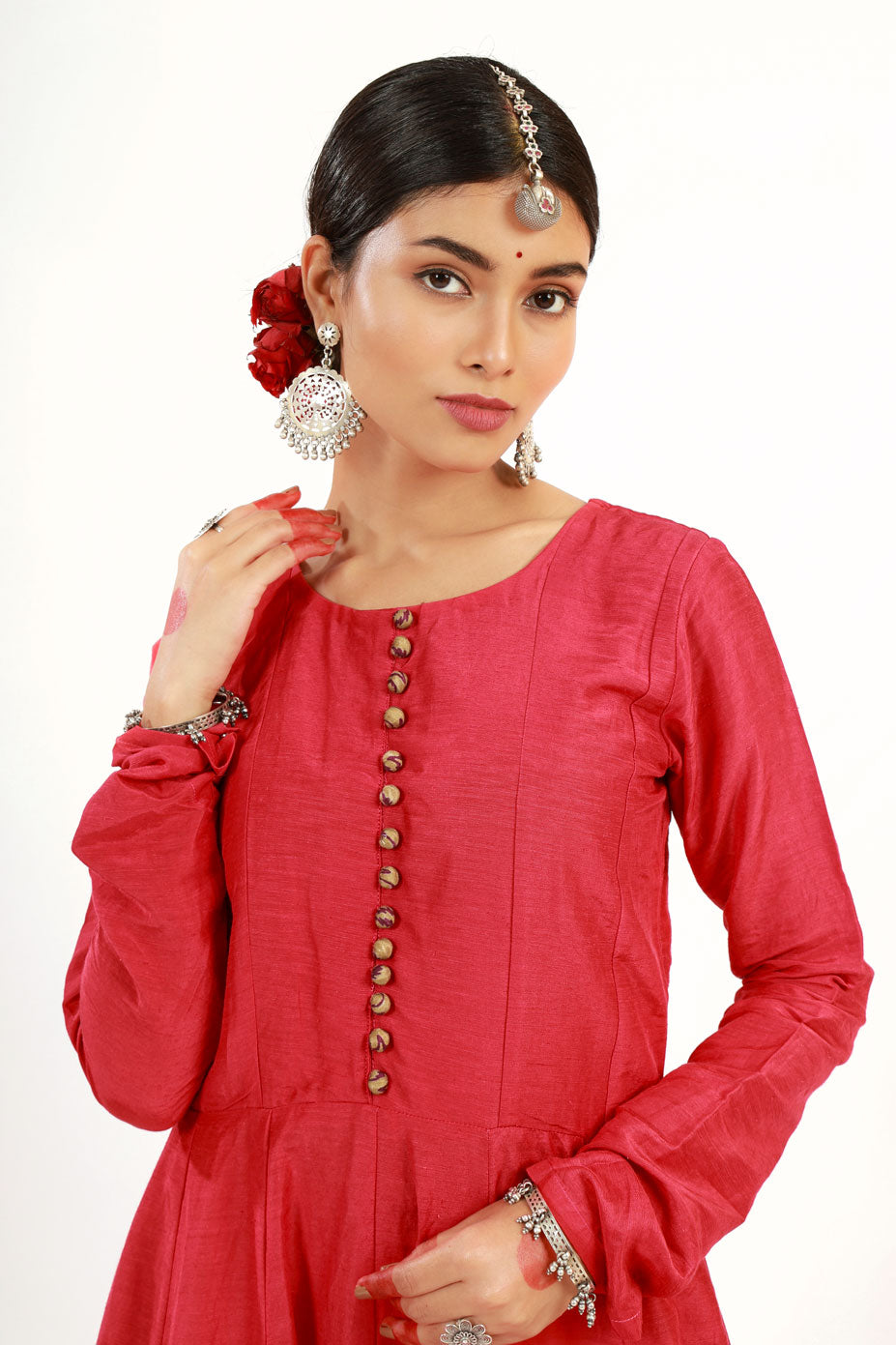 Lakshmi Anarkali Set (set of 2) | SHOBITAM