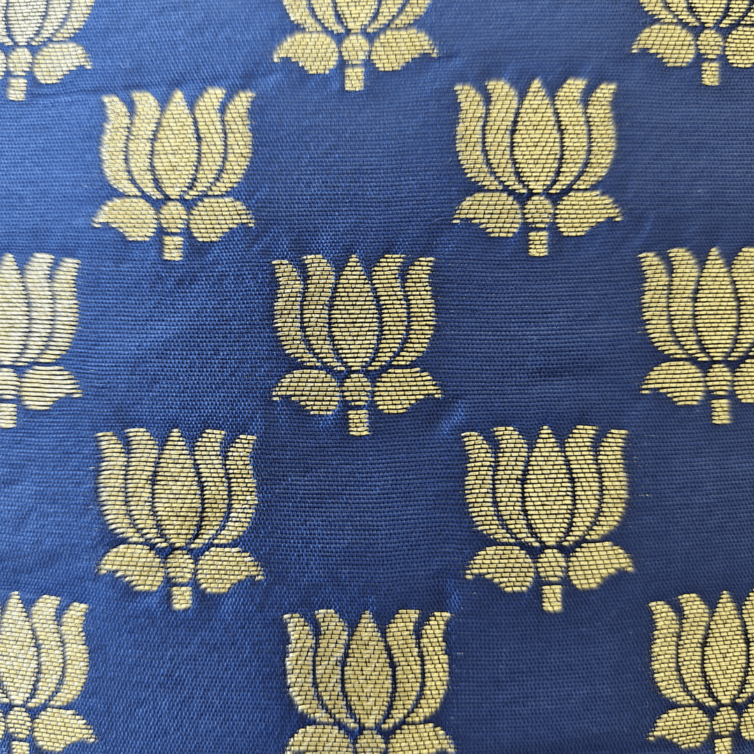 Lazulli Red/Navy Cushion Cover | SHOBITAM