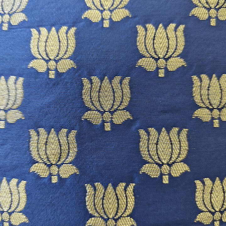 Lazulli Red/Navy Cushion Cover | SHOBITAM