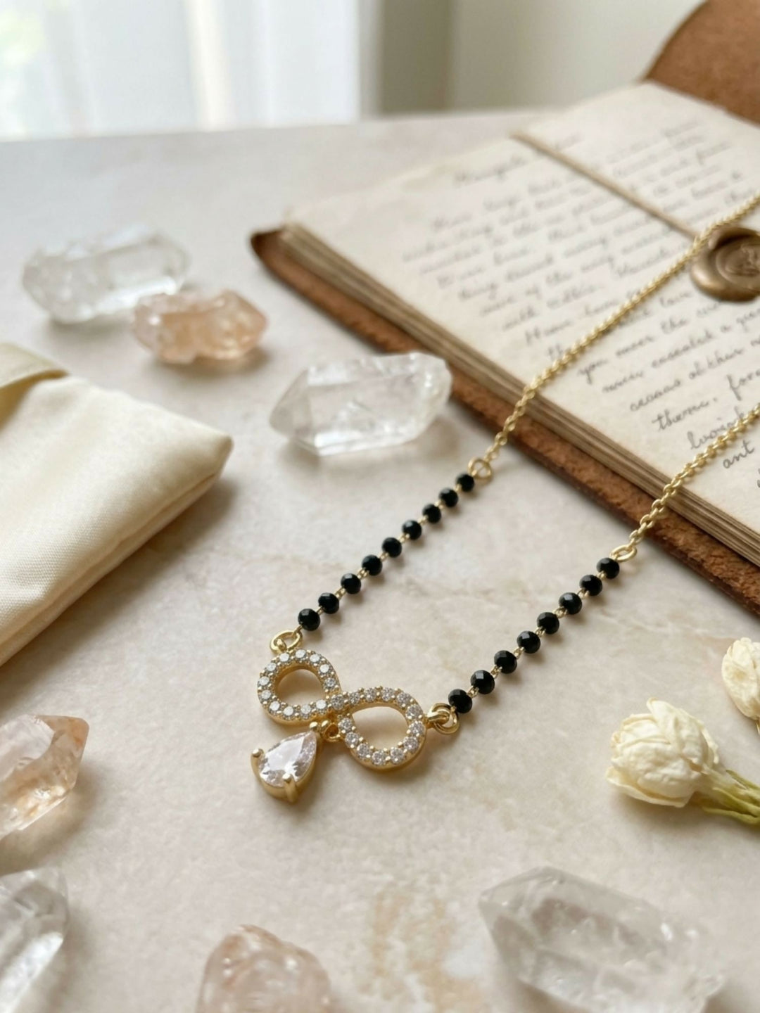 Alia Bhatt Wedding Inspired Infinity Mangalsutra | SHOBITAM