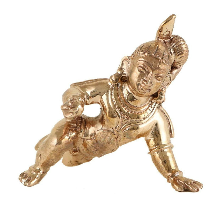 PANCHALOHA BABY KRISHNA IDOL-SHOBITAM