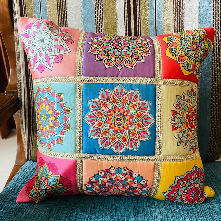 Rangeela Cushion Covers, 16" x 16", Pack of 2