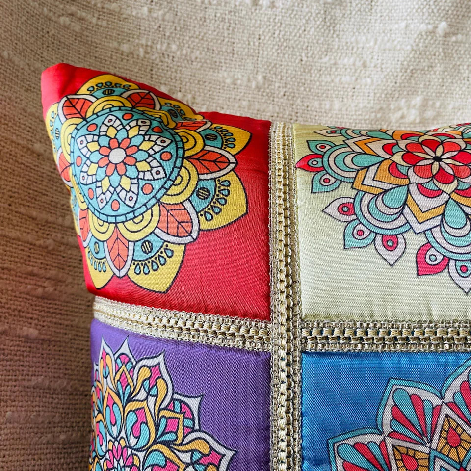 Rangeela Cushion Covers, 16" x 16", Pack of 2
