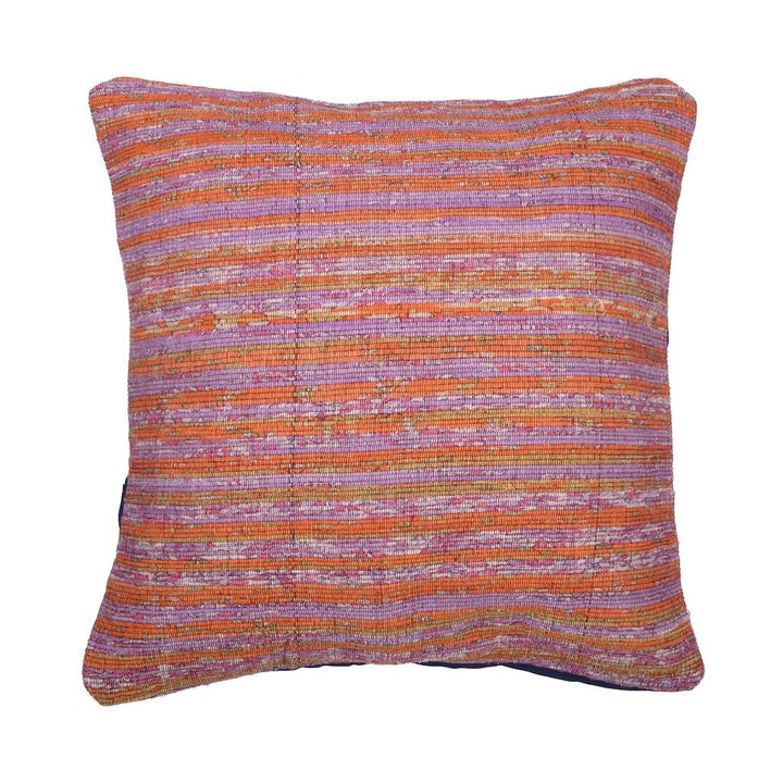 Mauve Tone Khesh Cotton Cushion Cover - Pack of 1 | SHOBITAM