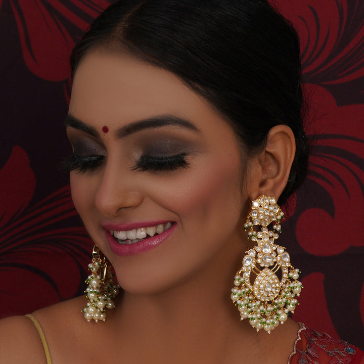 bahara Chandbali  Earrings | SHOBITAM