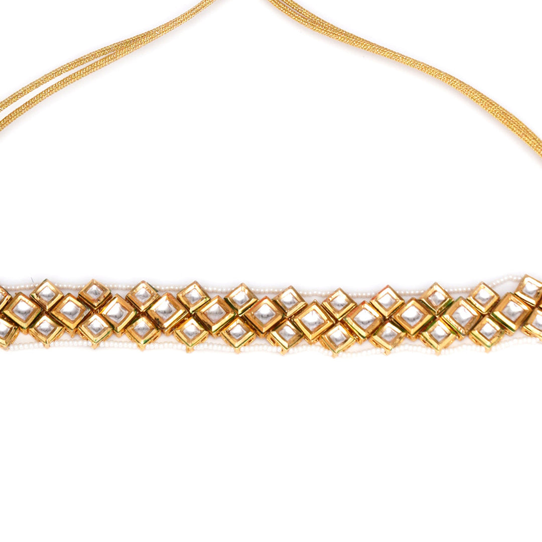 Kundan & Pearl Choker