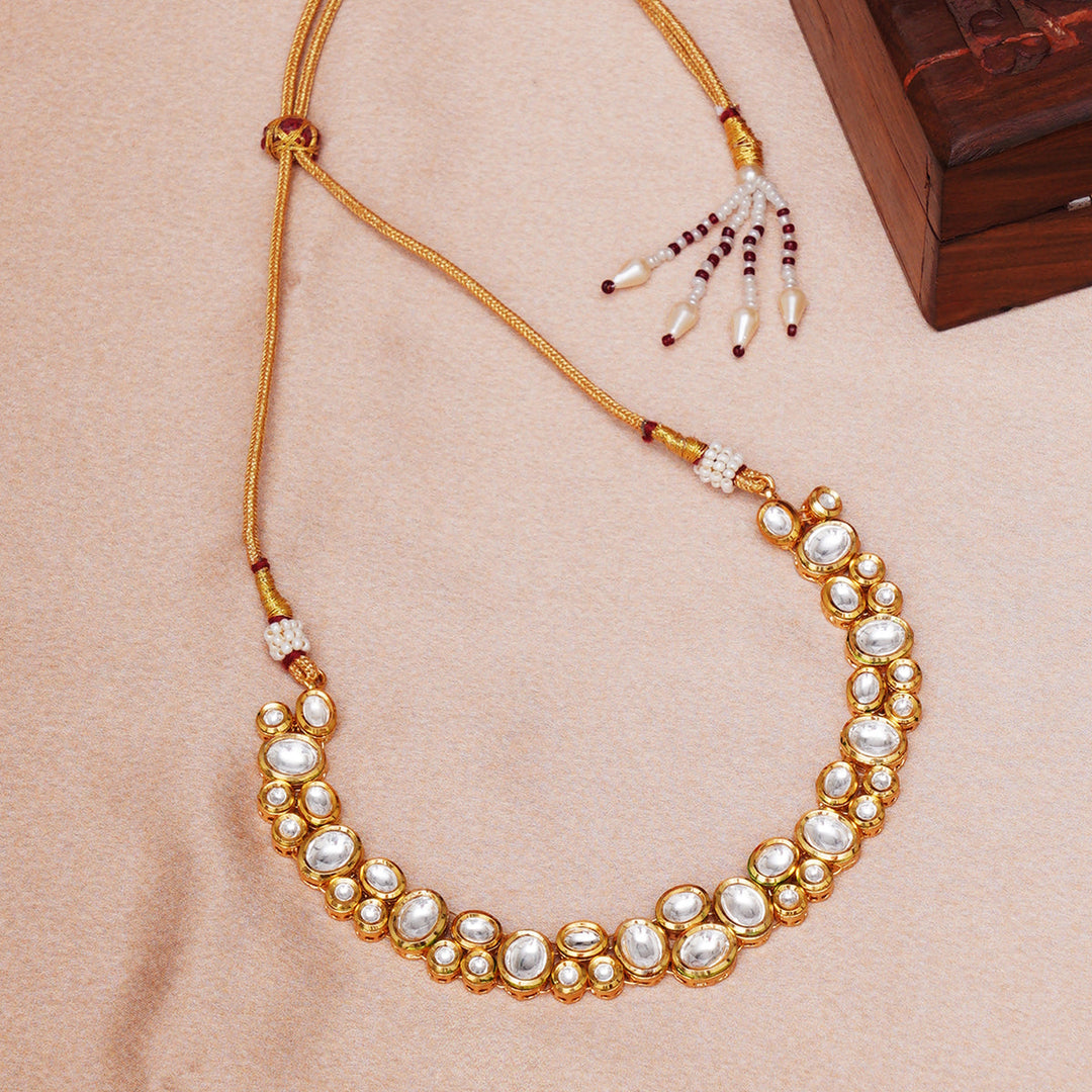Women's Kundan Neckpiece | SHOBITAM