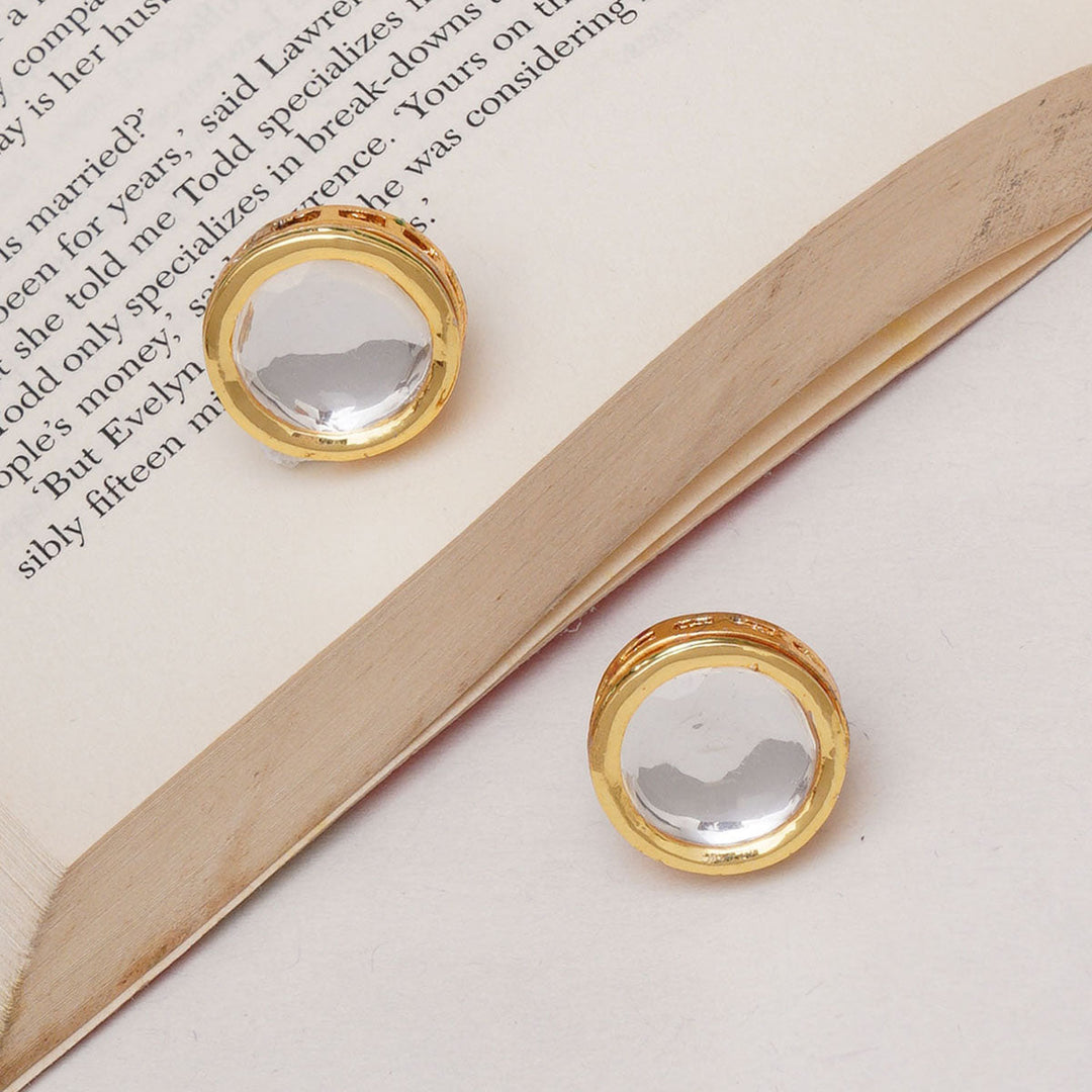 Kundan Studs | SHOBITAM