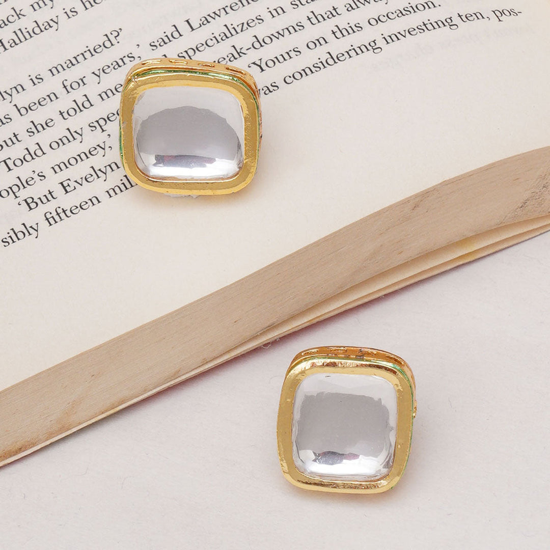 Kundan Studs | SHOBITAM
