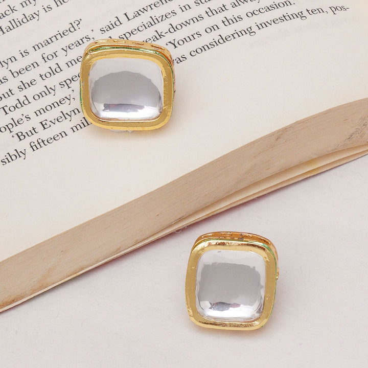 Kundan Studs | SHOBITAM