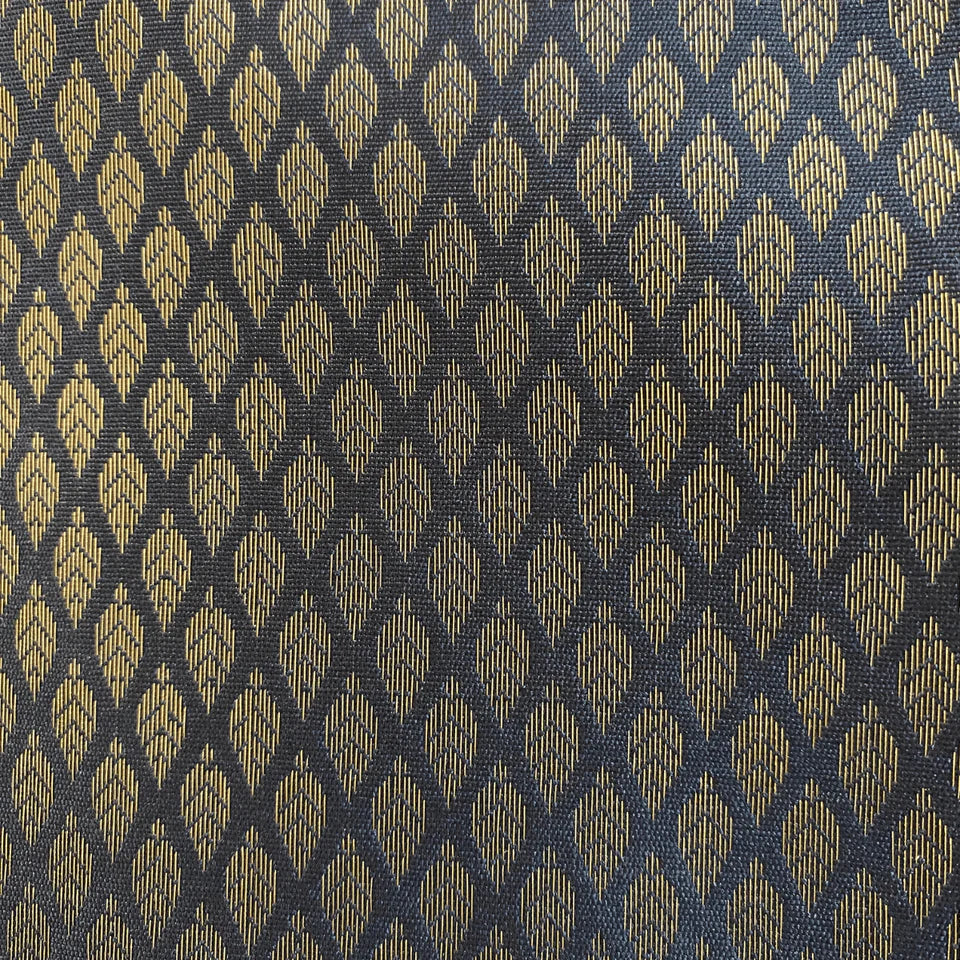 Mirage Midnight Black Brocade Table Runner 12" x 72"