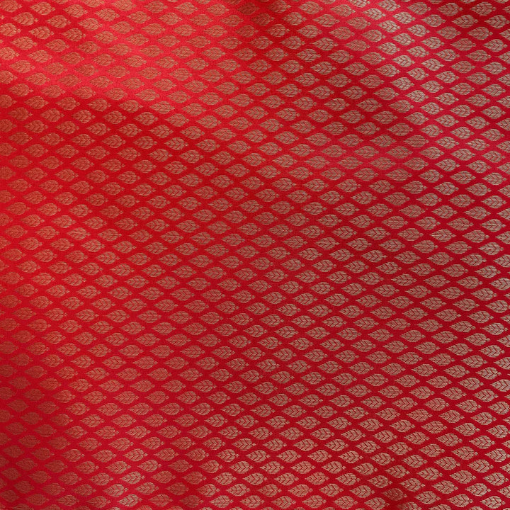Mirage Scarlet Red Brocade Table Runner 12" x 72"