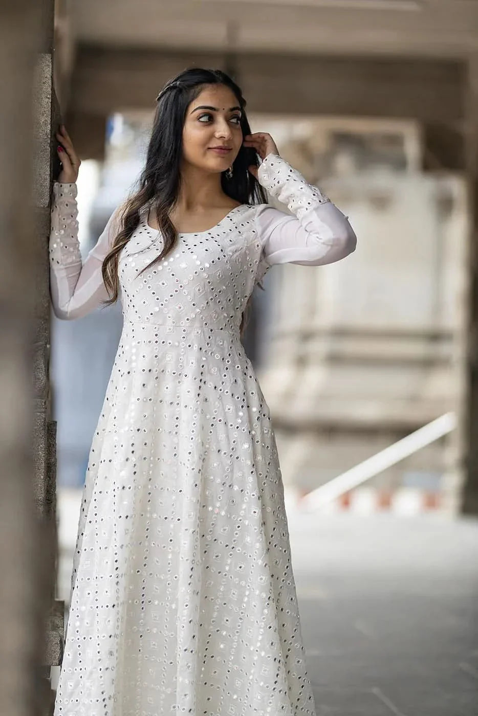 Avantika White | Shobitam Custom Gowns | Made To Order