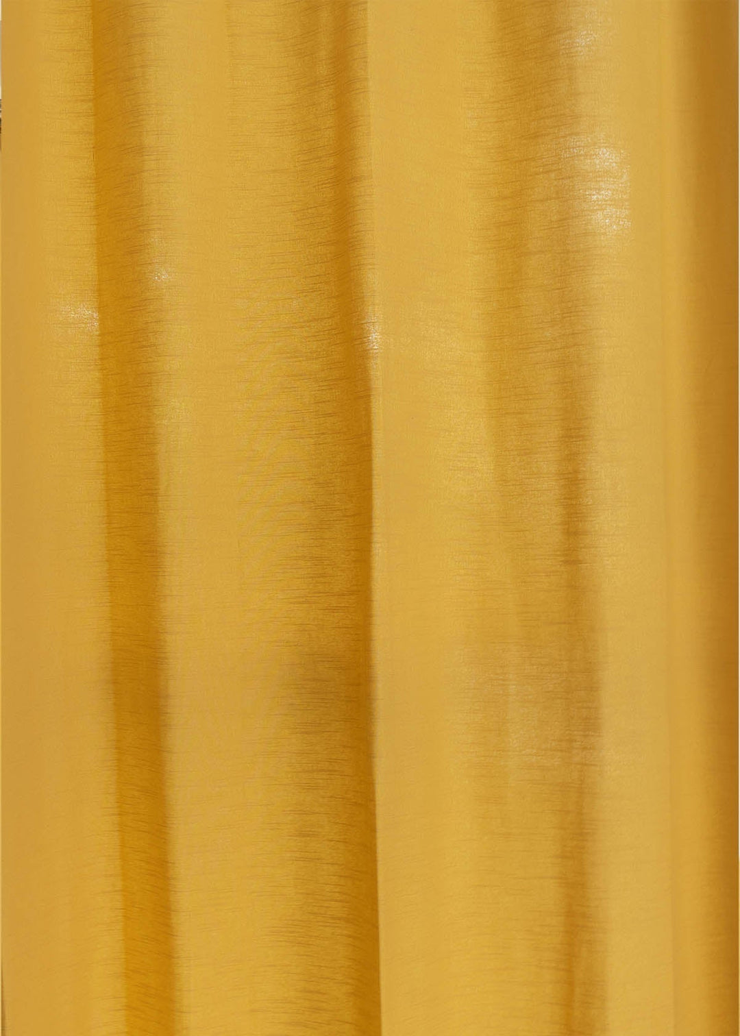 Solid Mustard 100% cotton plain curtain for bedroom - Room darkening - Single Piece | SHOBITAM